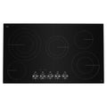 36" Oblivion Glass Radiant Cooktop with Halo-Effect Knobs