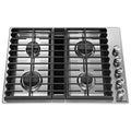 KitchenAid KCGD500GSS 30" 4 Burner Gas Downdraft Cooktop