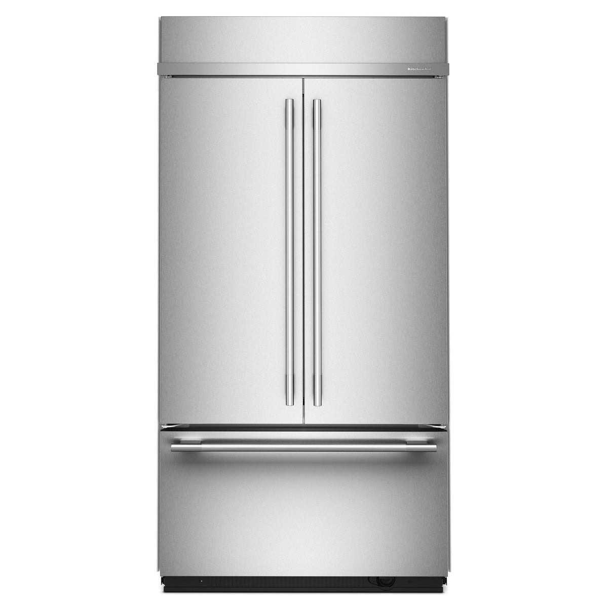 KitchenAid KBFN542SPS 24.2 Cu. Ft. 42" Built-In French Door Bottom Mount Refrigerator with Platinum Interior