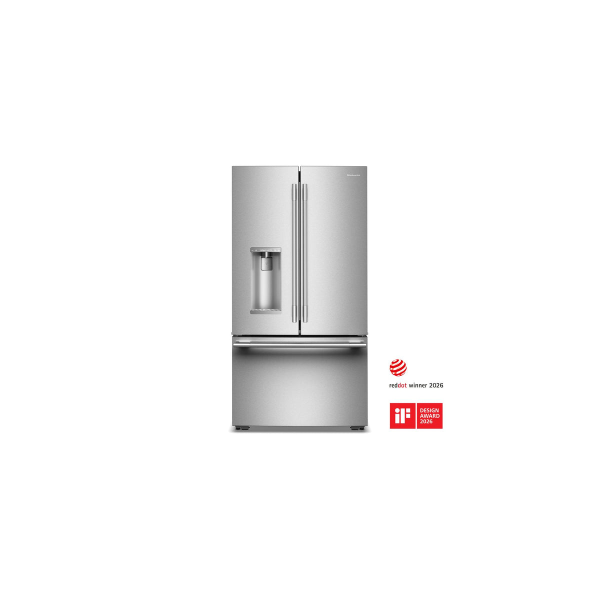 KitchenAid KRFC536SPS Counter-Depth French Door Refrigerator with Intelligent Auto Fill