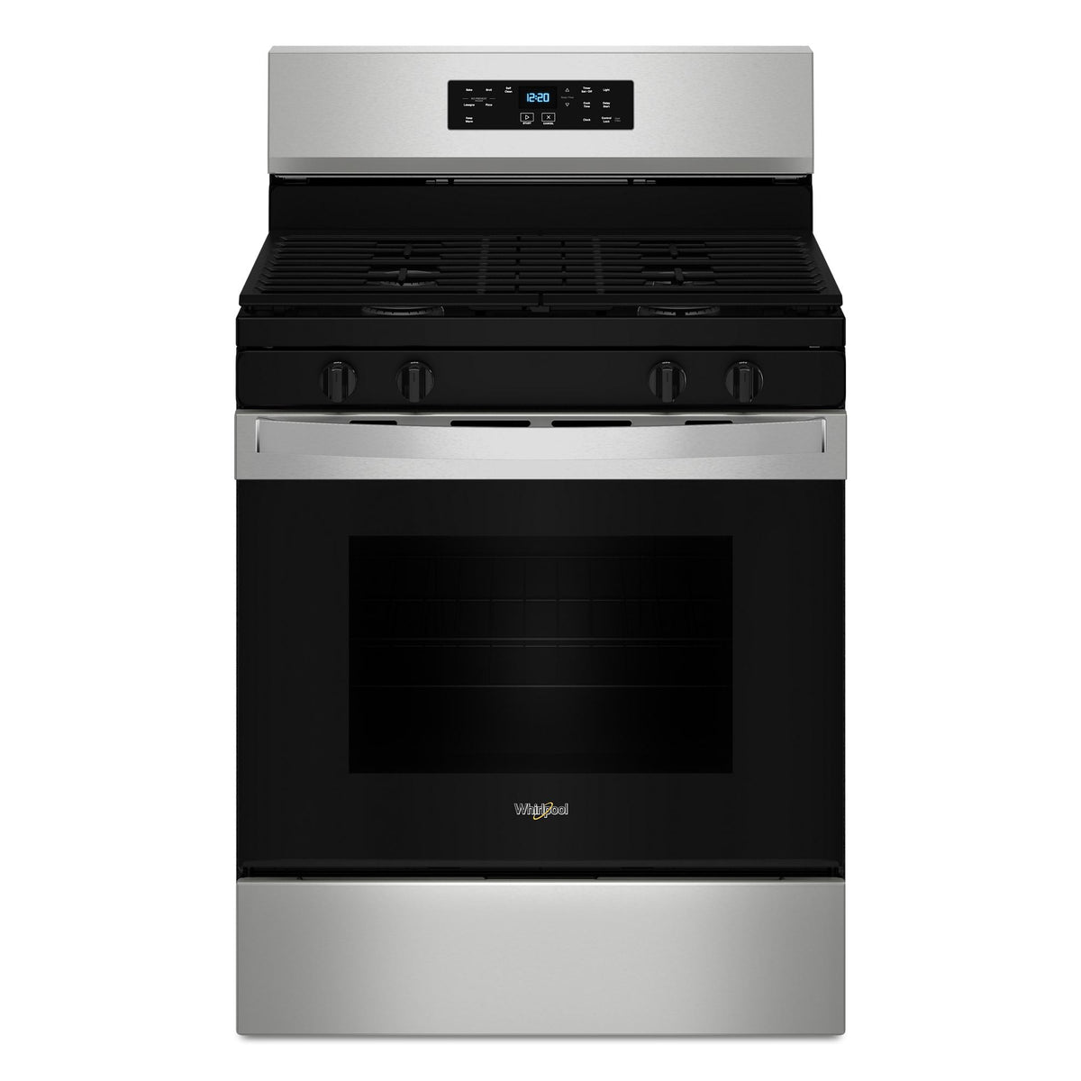 Whirlpool WFGS3530RS 30-inch Self Clean Gas Range with No Preheat Mode