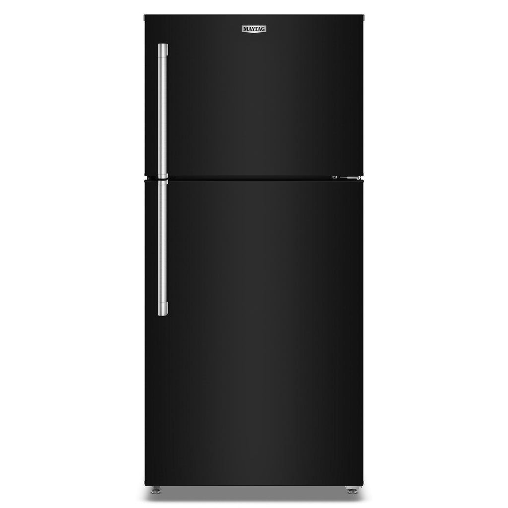 30-Inch Wide Top-Freezer Refrigerator with Garage Mode - 19 Cu. Ft. - Black