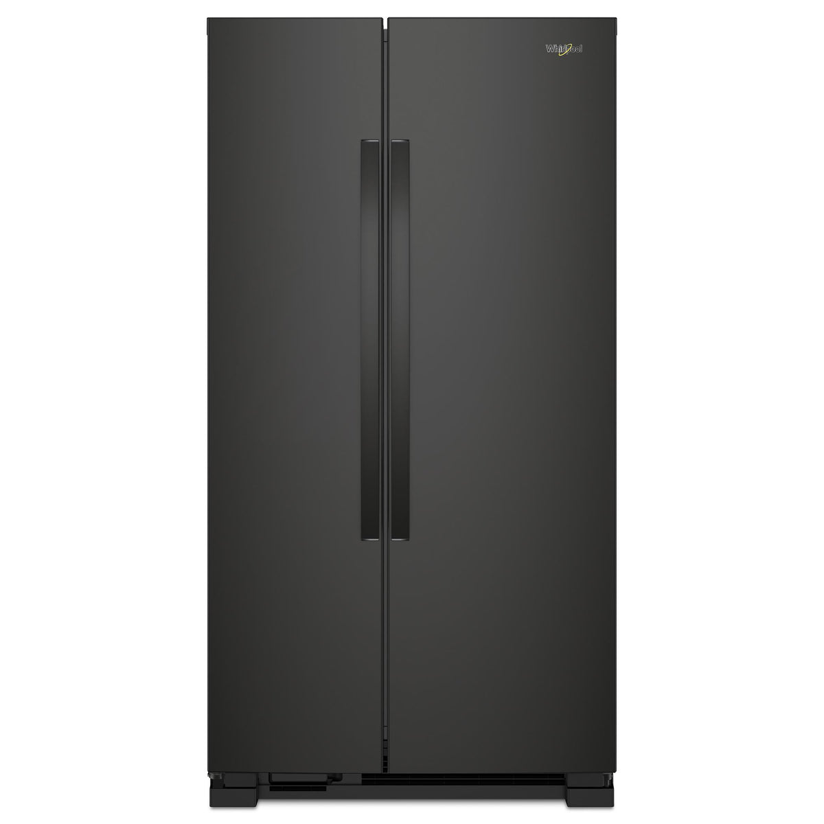 33-inch Wide Side-by-Side Refrigerator - 22 cu. ft. - Black
