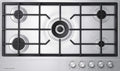 Fisher & Paykel CG365DNGX1 N 36" Contemporary Gas on Steel Cooktop, Natural Gas