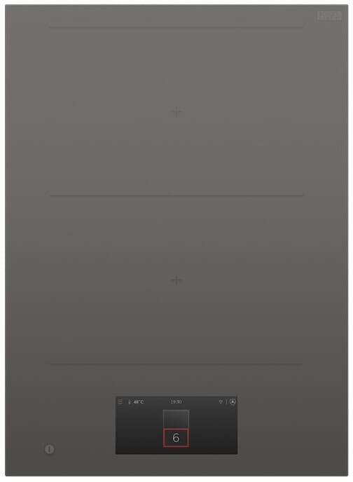 Fisher & Paykel CI152DTTG1 15" Minimal Grey Primary Modular Induction Cooktop, 2 Zones with SmartZone