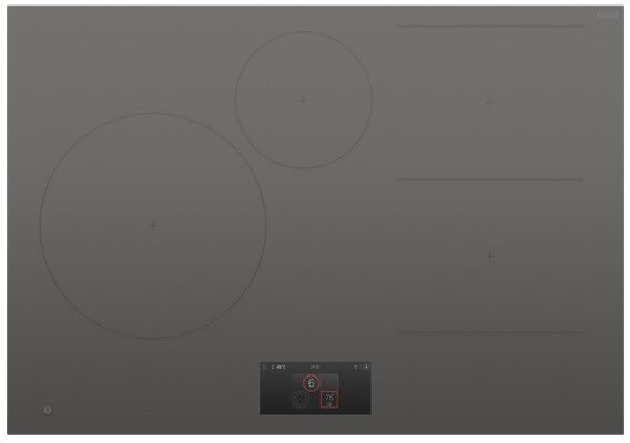 Fisher & Paykel CI304DTTG1 30" Minimal Grey Primary Modular Induction Cooktop, 4 Zones with SmartZone