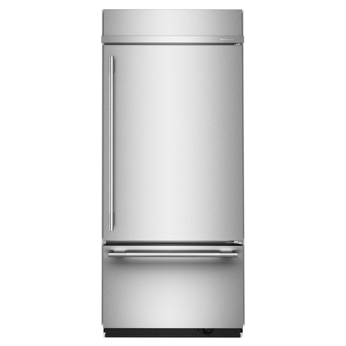 KitchenAid KBBR336SPS 20.8 Cu. Ft. 36" Built-In Bottom Mount Refrigerator with Platinum Interior