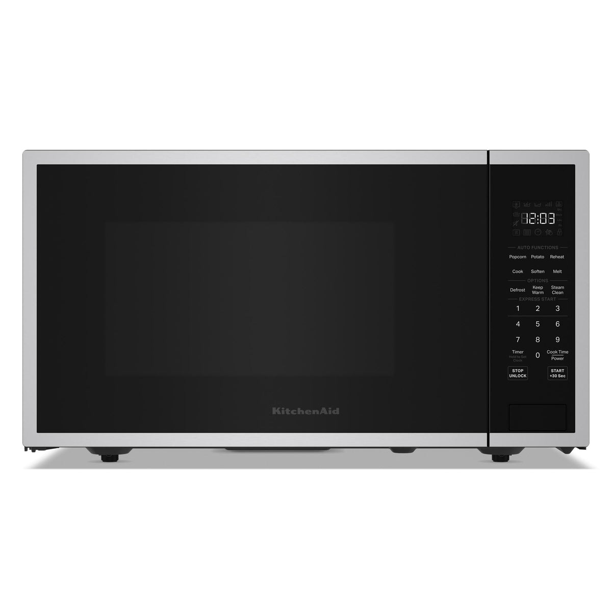 KitchenAid YKMCS122SPS 1.6 Cu. Ft. Countertop Microwave with Auto Functions