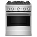 KitchenAid KFDS930SSS 30-Inch 4 Burner Commercial-Style Dual Fuel Range