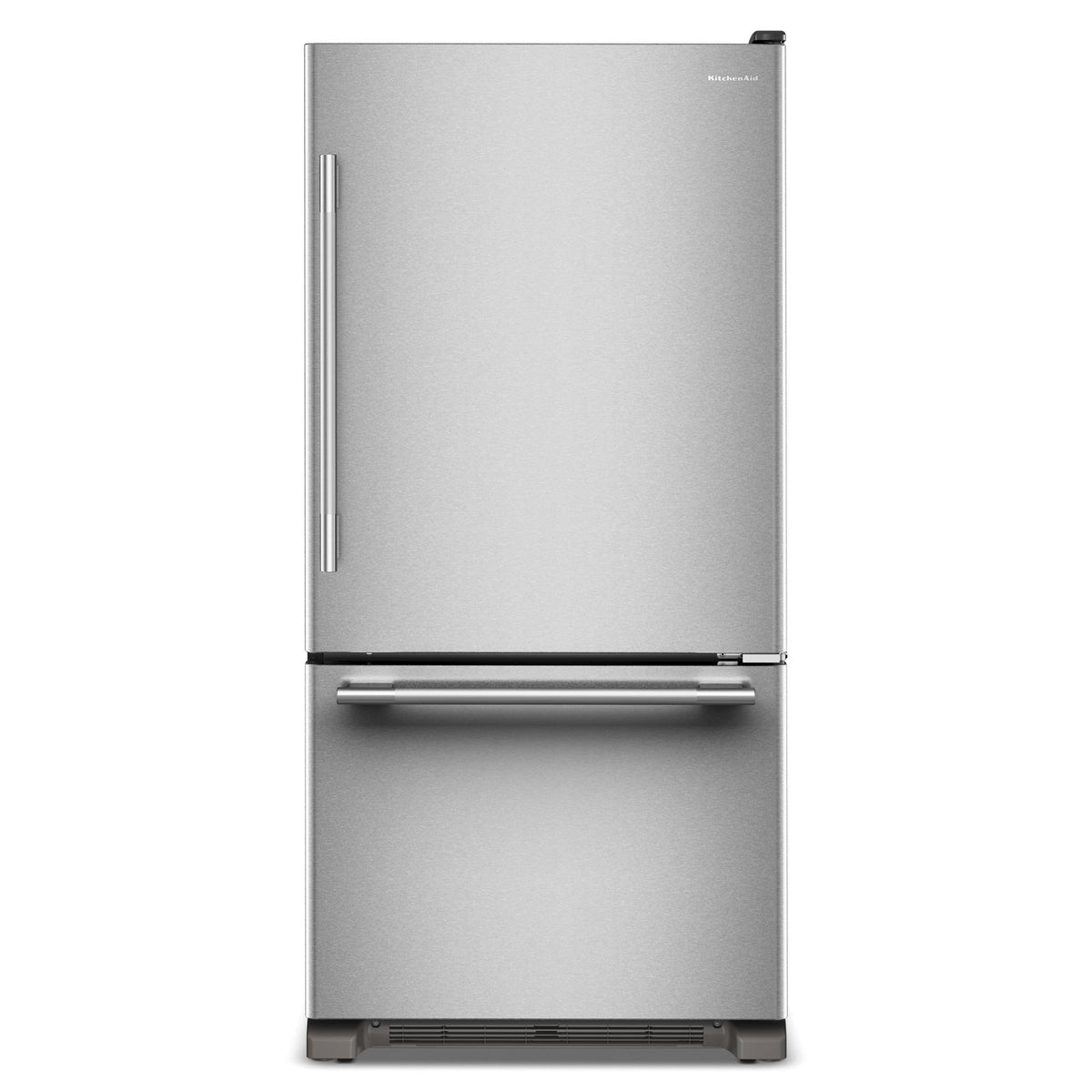 KitchenAid KRBR133SPS 22 Cu. Ft. 33-Inch Standard-Depth Bottom Mount Refrigerator, Right Swing