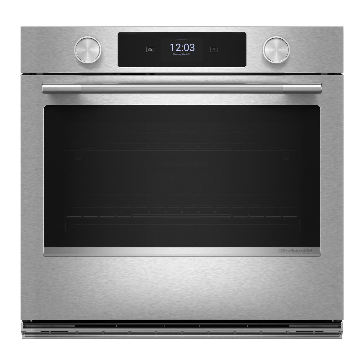 KitchenAid KOES727SPS 27-inch Smart Electric Single Wall Oven with Assisted Cooking Modes
