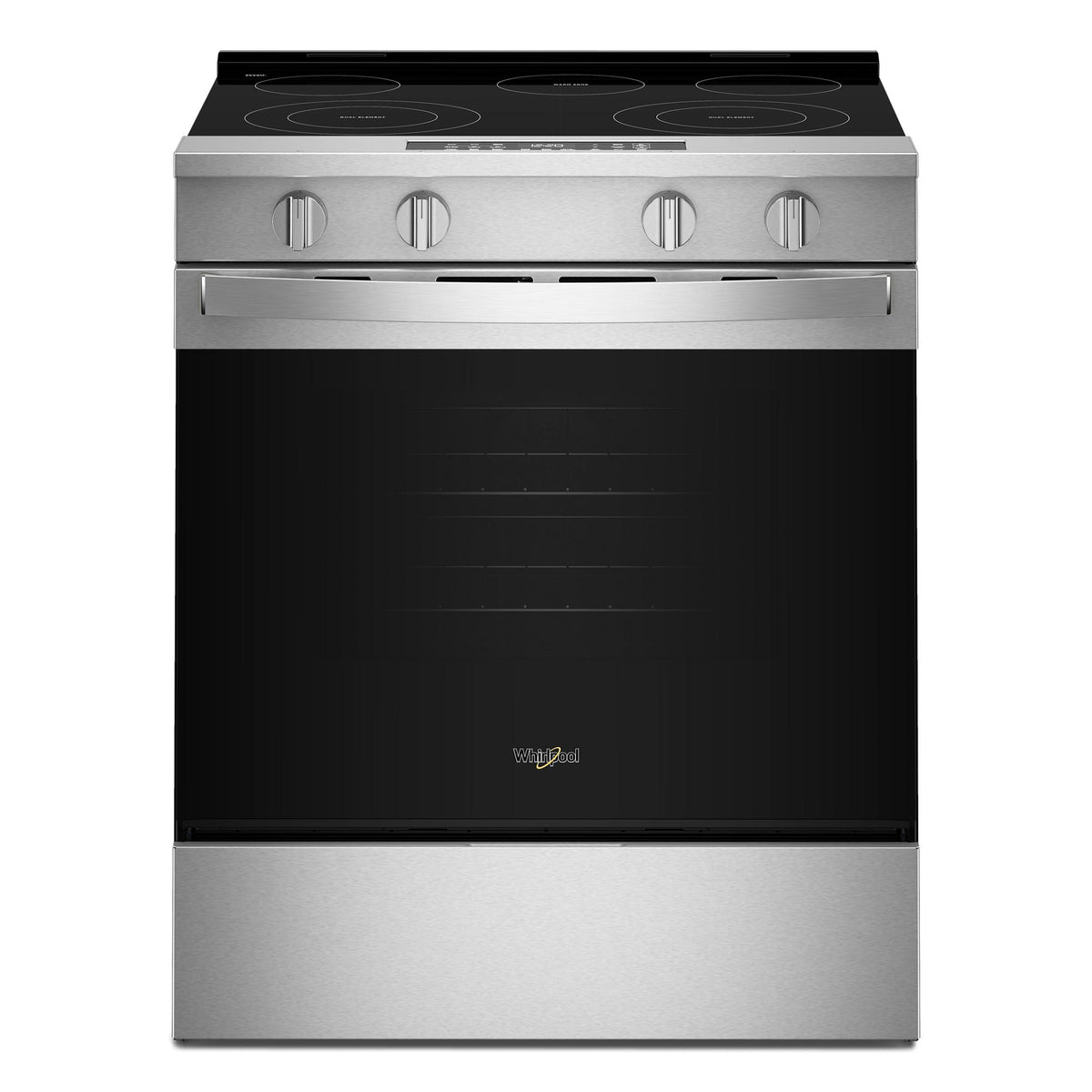 Whirlpool YWSES4530TZ 30-inch Electric Smart Range with Air Cooking Technology