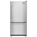 Maytag MBF2258FEZ 33-inch Bottom Mount Refrigerator, 22 Cu. Ft.