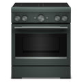 KitchenAid KFIS930SJP 30-Inch 4-Element Induction Commercial-Style Range with Air Fry