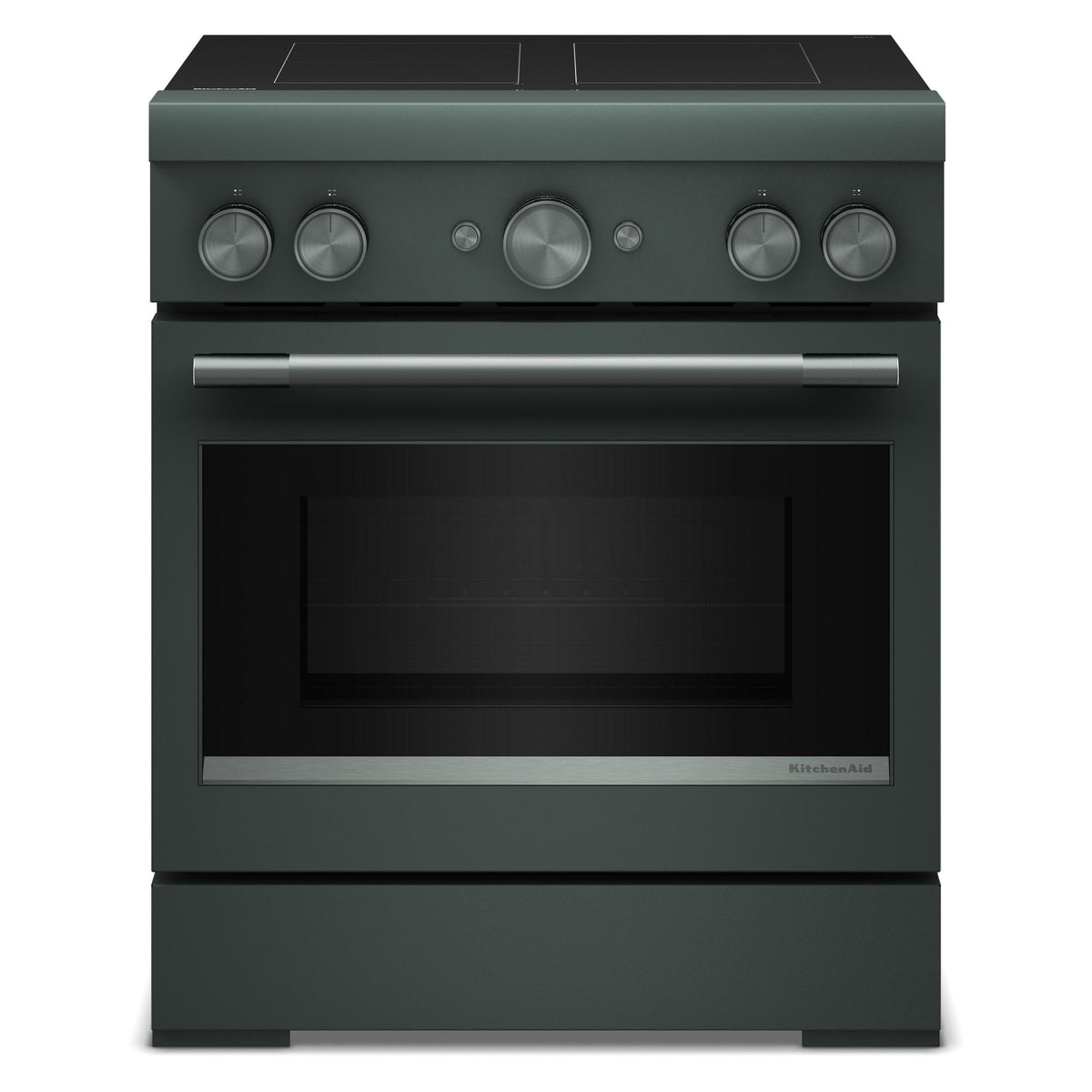 KitchenAid KFIS930SJP 30-Inch 4-Element Induction Commercial-Style Range with Air Fry