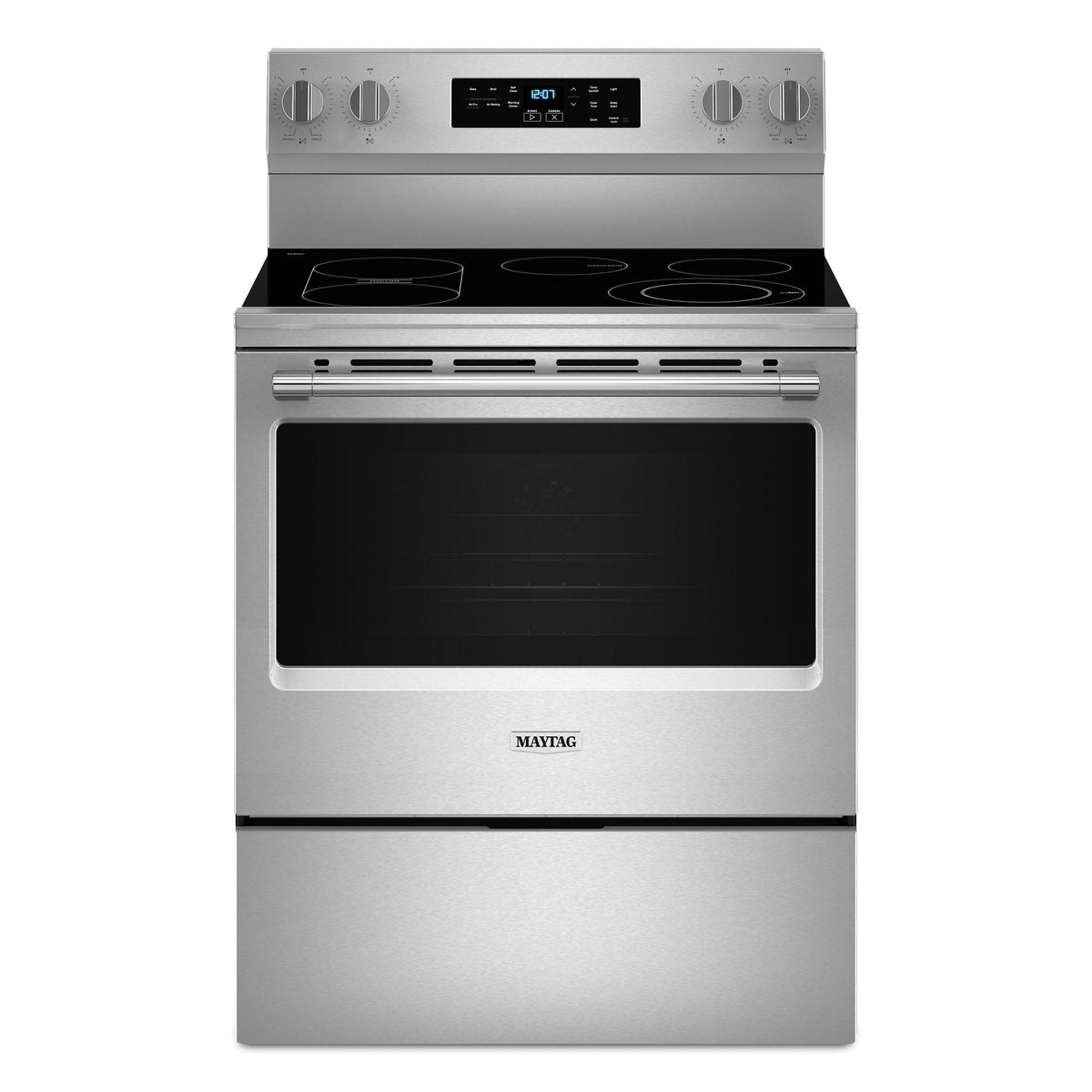 Maytag YMFES6030RZ 30-Inch Convection Electric Range with No Preheat Air Fry