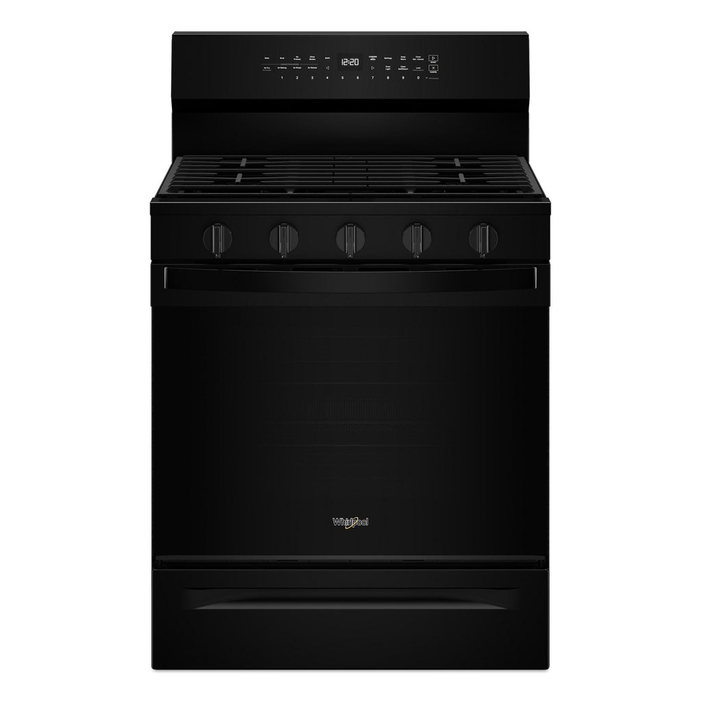 30-inch Smart Gas Range with Air Cooking Technology, Steam/Self Cleaning, Rapid Preheat 5.3 CuFt Capacity