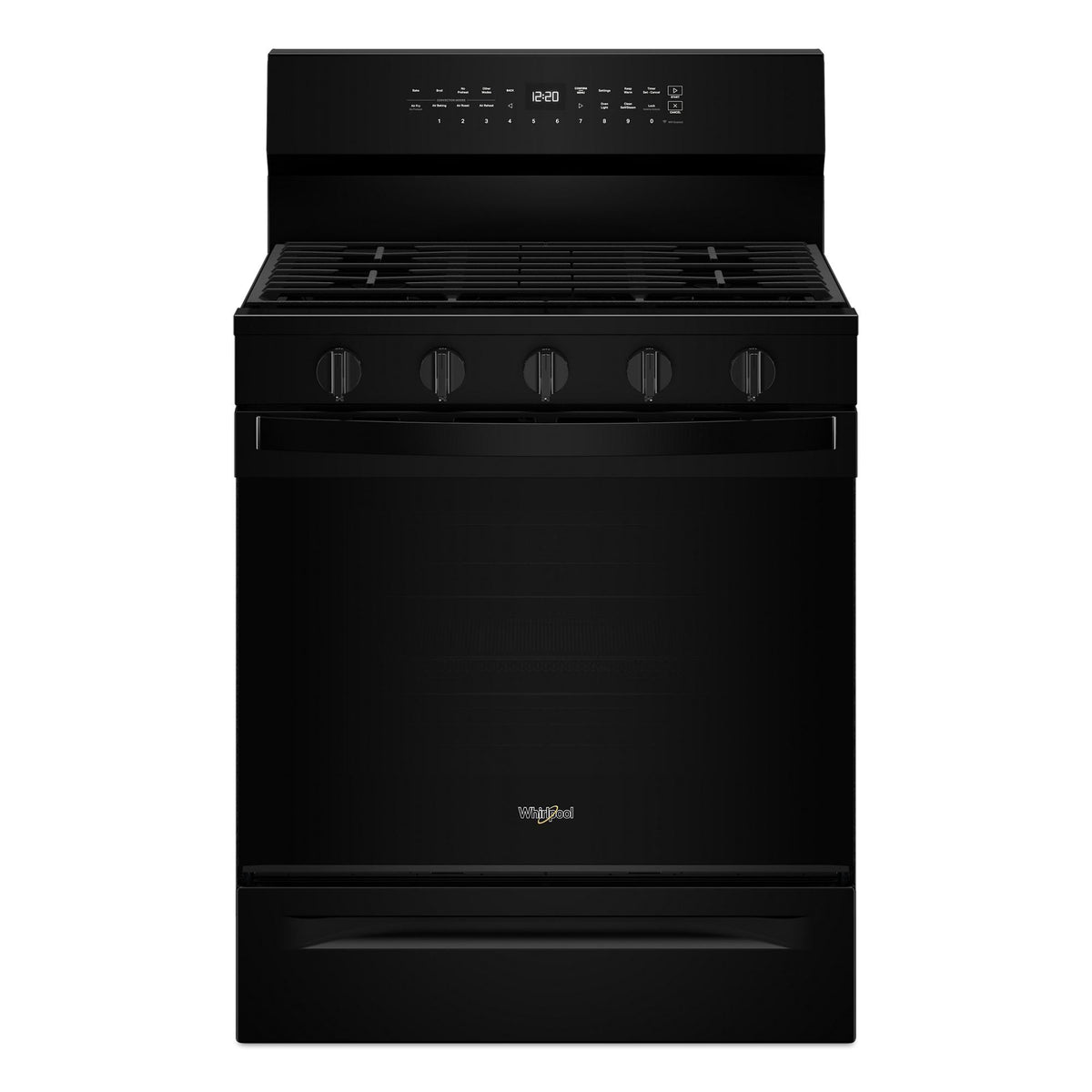 30-inch Smart Gas Range with Air Cooking Technology, Steam/Self Cleaning, Rapid Preheat 5.3 CuFt Capacity