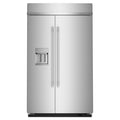 KitchenAid KBSD748SPS 29.4 Cu. Ft. 48" Built-In Side-by-Side Refrigerator with Exterior Water and Ice Dispenser