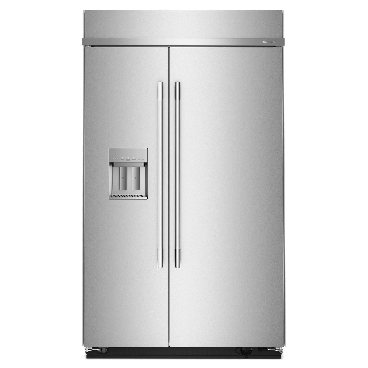 KitchenAid KBSD748SPS 29.4 Cu. Ft. 48" Built-In Side-by-Side Refrigerator with Exterior Water and Ice Dispenser