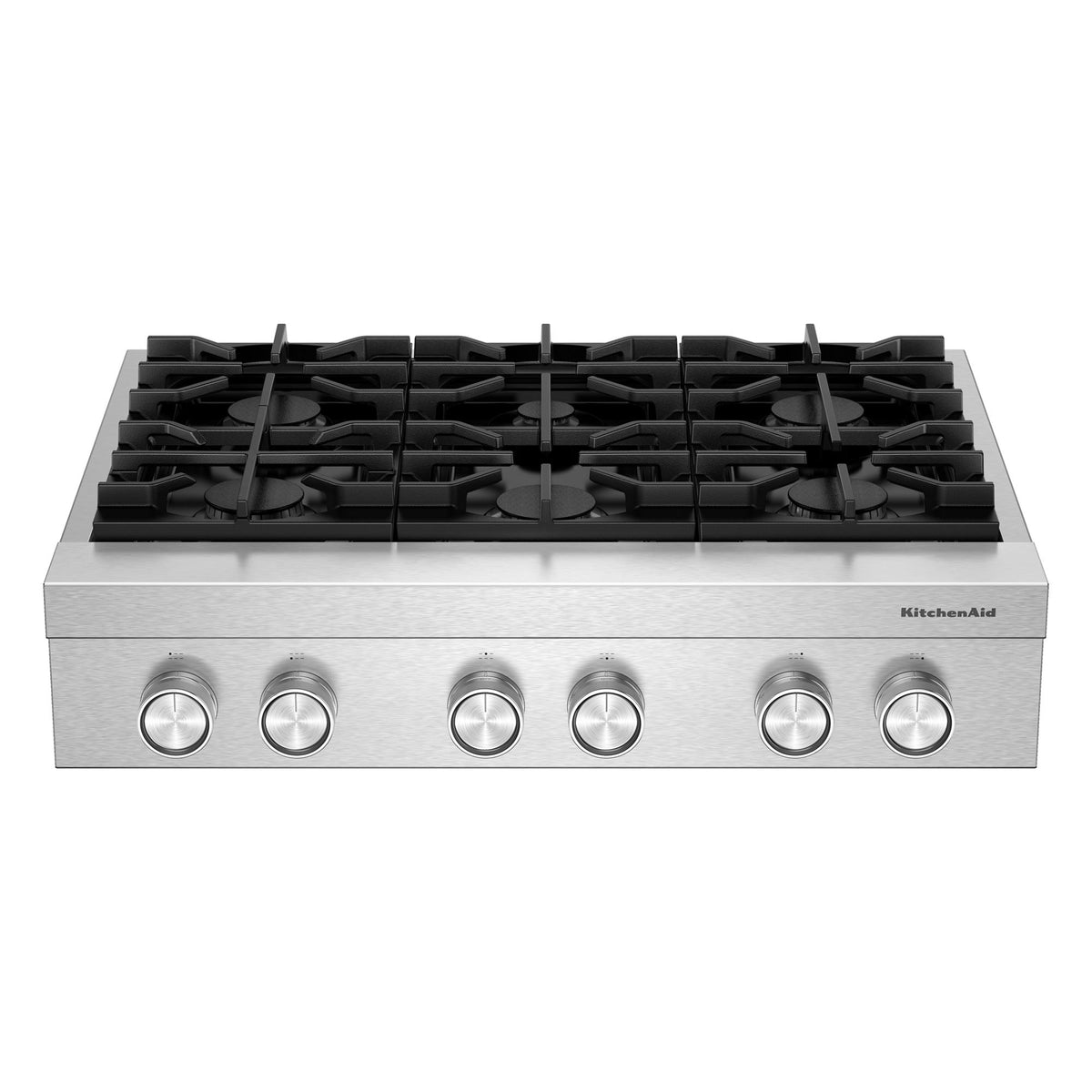 KitchenAid KCGK936TSS 36-inch 6-Burner Gas Commercial-Style Rangetop