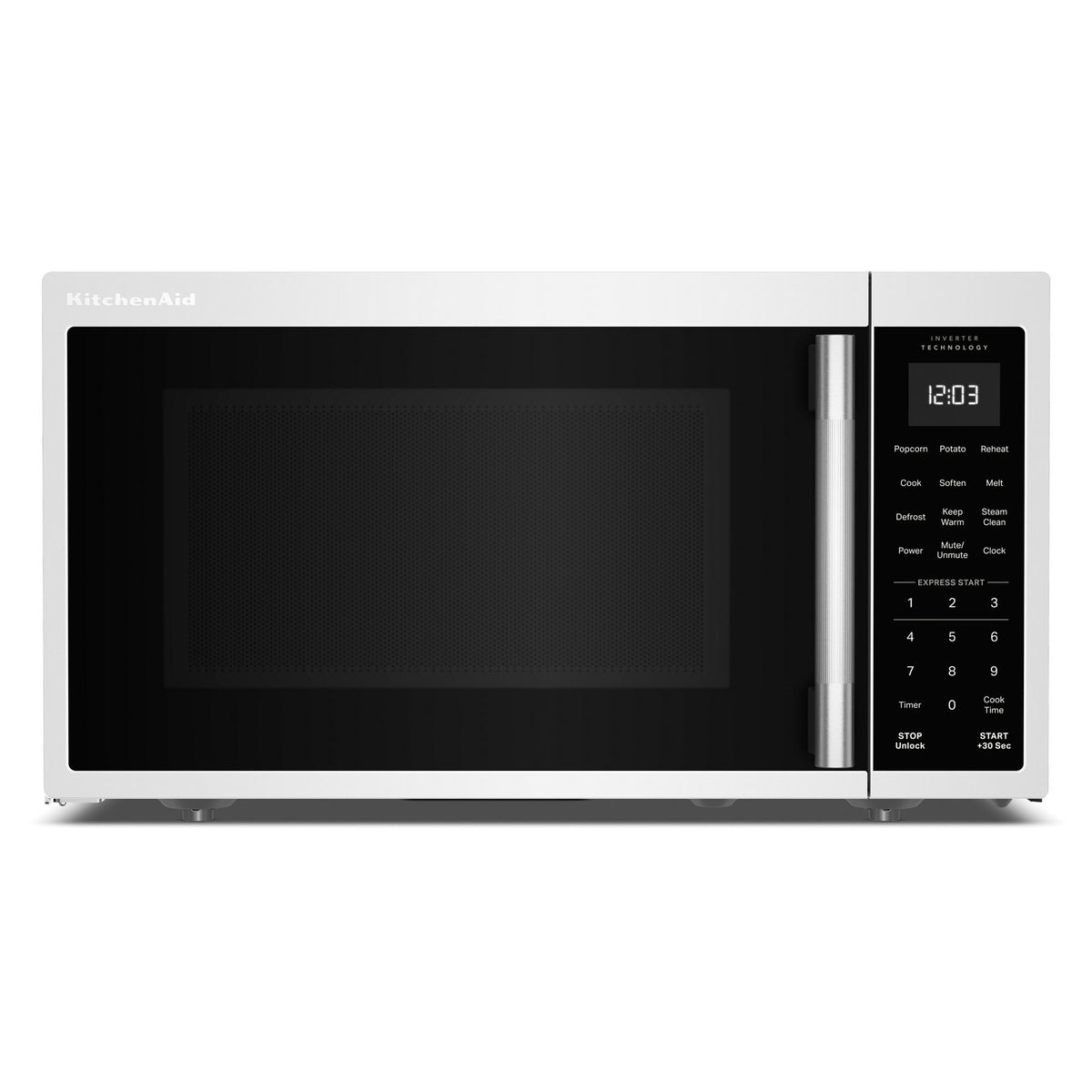 KitchenAid YKMCS3020TWH 1.2 cu ft Countertop Microwave with Inverter Technology