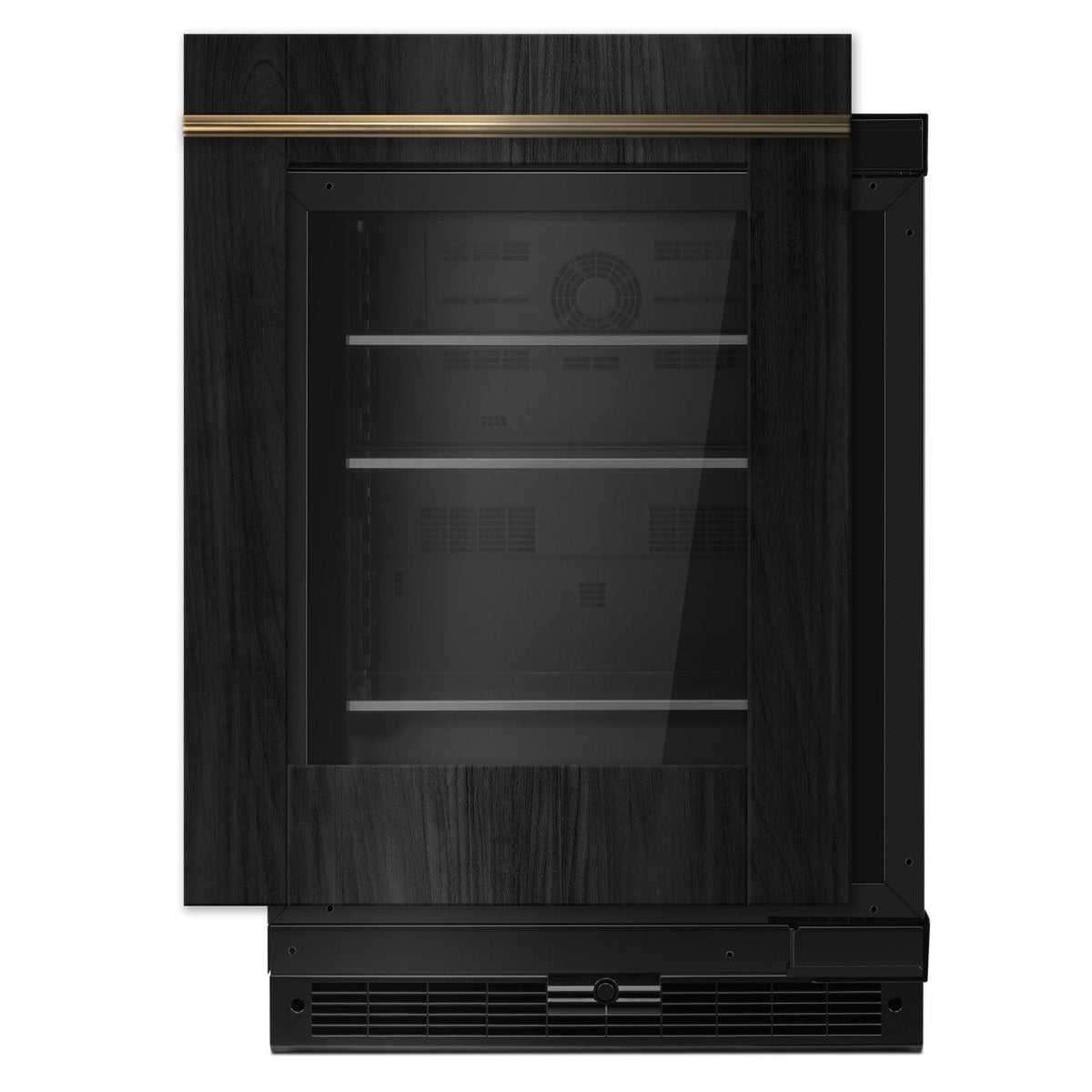 JennAir JUGFR242HX Panel-Ready 24" Under Counter Glass Door Refrigerator, Right Swing