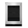 KitchenAid KURL324SSB 24" Undercounter Refrigerator with Glass Door