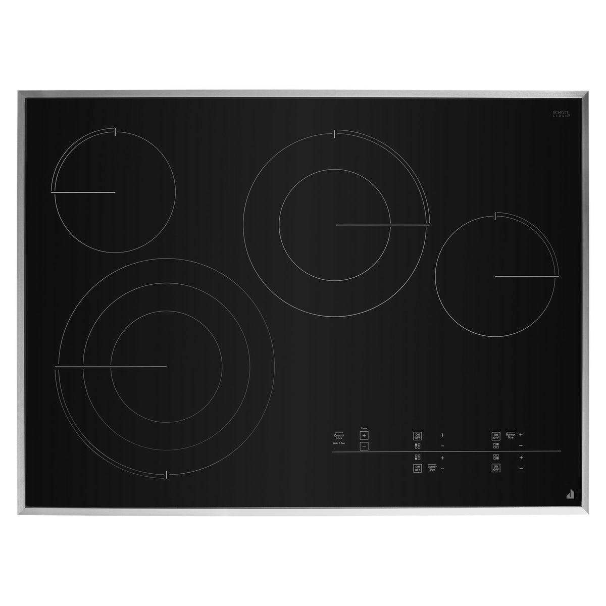 JennAir JEC4430KS Lustre 30" Electric Radiant Cooktop with Emotive Controls