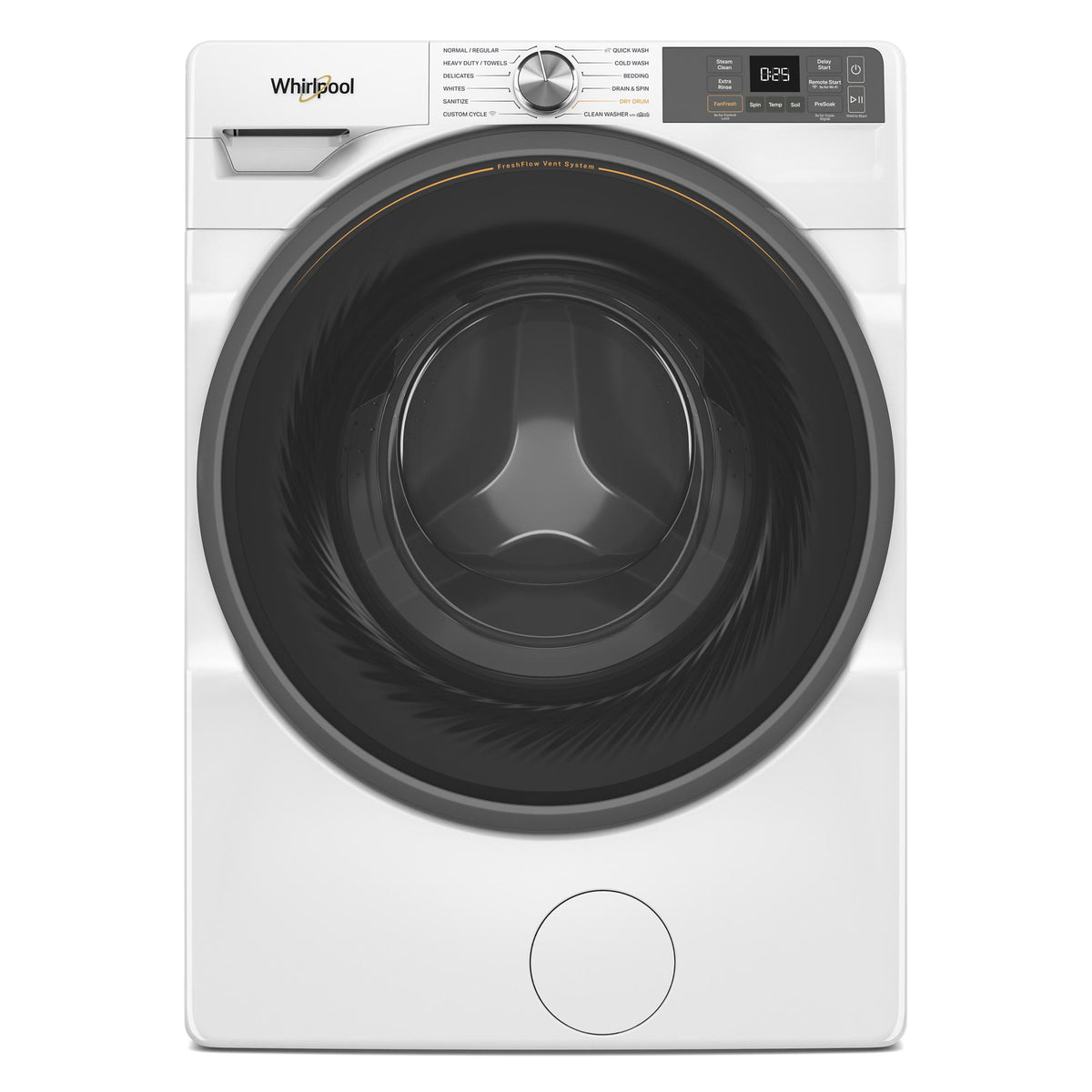 Whirlpool WFW5720RW 5.2 Cu. Ft. Smart Front Load Washer