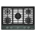KitchenAid KCGK530SJP Gas-on-Metal Cooktop with Integrated Wok Grate and CookShield™ Finish