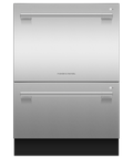 Fisher & Paykel Professional Tall Double DishDrawer, stainless steel (representative image)