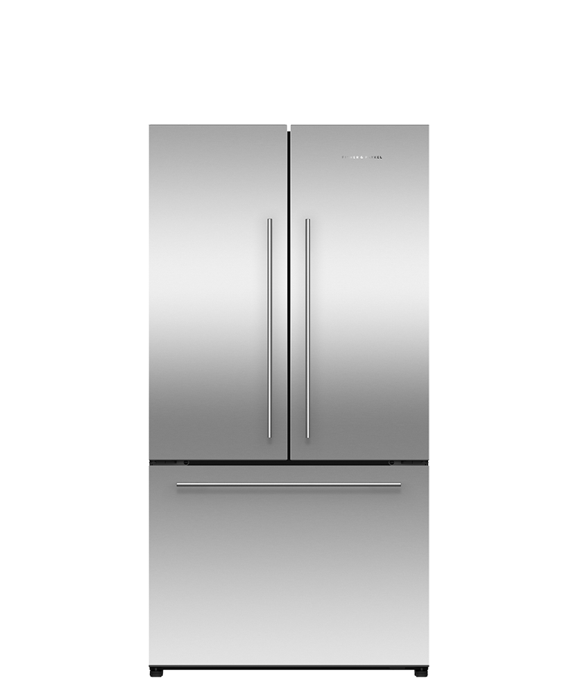 Fisher & Paykel RF210ADPVX1 36" French Door Refrigerator Freezer, Stainless Steel, 21.6 cu ft, Autofill Pitchers, Dual Ice Makers, Precision Fit, Contemporary Handle