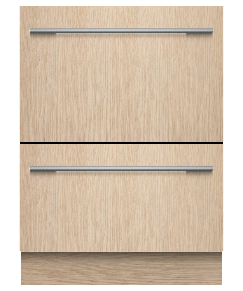 Fisher & Paykel DD24D4I2 Panel Ready Double DishDrawer™, SmartDrive™, Knock To Pause, ADA Compliant