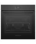 Fisher & Paykel OB24SAMPTB5 24" Minimal Black Glass Self-Cleaning Oven, 5" Touch Display