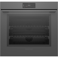Fisher & Paykel OB30SMPUG3 30” Minimal Grey Single Oven, 6.8" Touch Display, Self-cleaning
