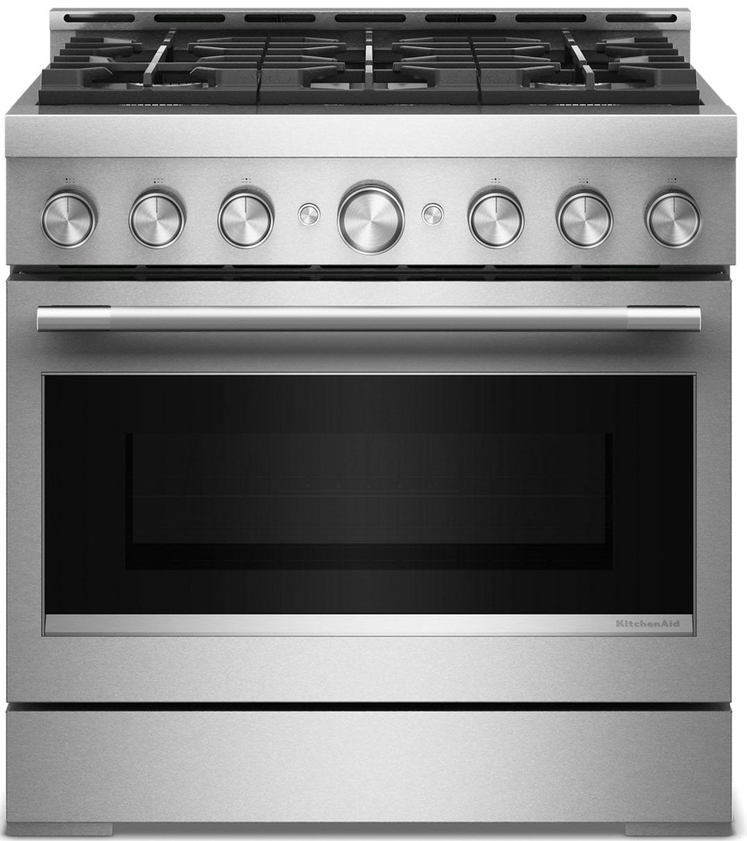 KitchenAid KFGS936SSS 36-Inch 6 Burner Commercial-Style Gas Range