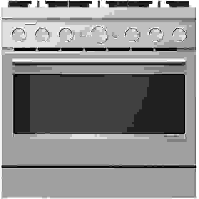 KitchenAid KFDS936SWF 36-Inch 6 Burner Commercial-Style Dual Fuel Range