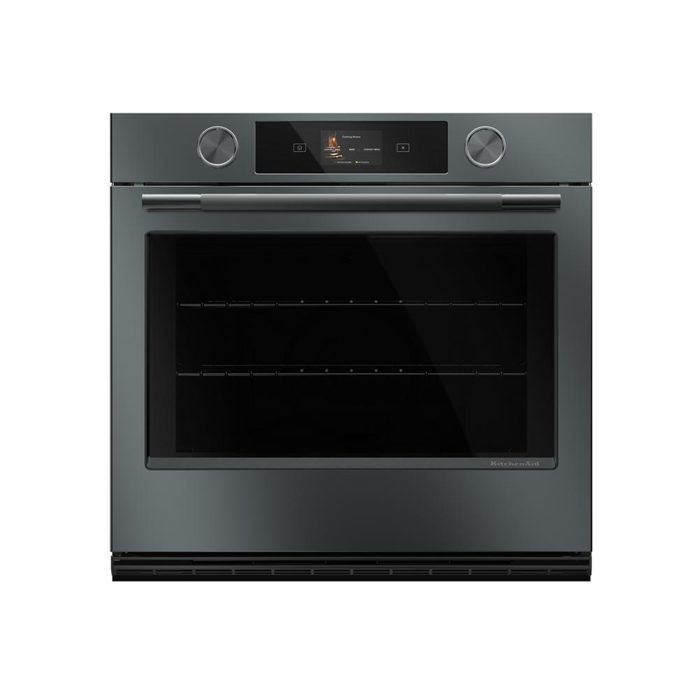 KitchenAid KOES930SJP 30-inch Smart Electric Single Wall Oven with Intelligent Cooking Camera