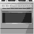 KitchenAid KFDS936SDC 36-Inch 6 Burner Commercial-Style Dual Fuel Range