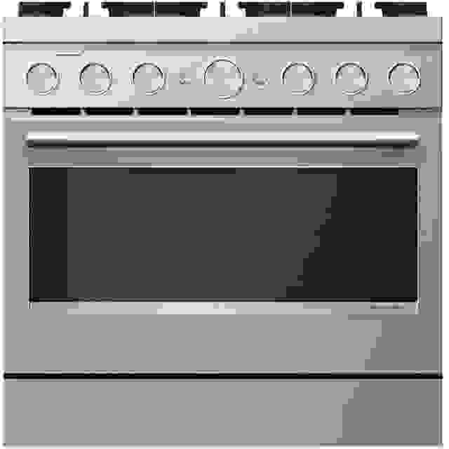 KitchenAid KFDS936SDC 36-Inch 6 Burner Commercial-Style Dual Fuel Range