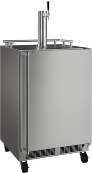 Marvel MOKR224-SSA1A 24 inch Outdoor Mobile Beverage Dispenser Stainless Steel