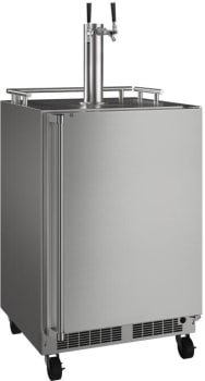 Marvel MOKR224-SSB1A 24 inch Outdoor Mobile Beverage Dispenser Stainless Steel