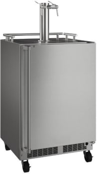 Marvel MOKR224-SSD1A 24 inch Outdoor Mobile Beverage Dispenser Stainless Steel