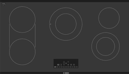Bosch NET8669UC 36 Inch Electric Cooktop