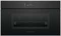 Fisher & Paykel OS30NMUNB3 30" Minimal Black Compact Combination Steam Oven, 6.8" Touch Display, Handle-less