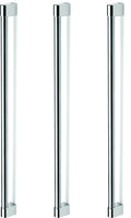 Fisher & Paykel AHCRS3272A Professional Round 3 pc Handle Kit for RS32A French Door