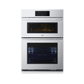 SKS SKSCV3012MT 30 inch combi wall oven - front view