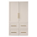 SKS SKSFD4826P 48 inch French door refrigerator - front view