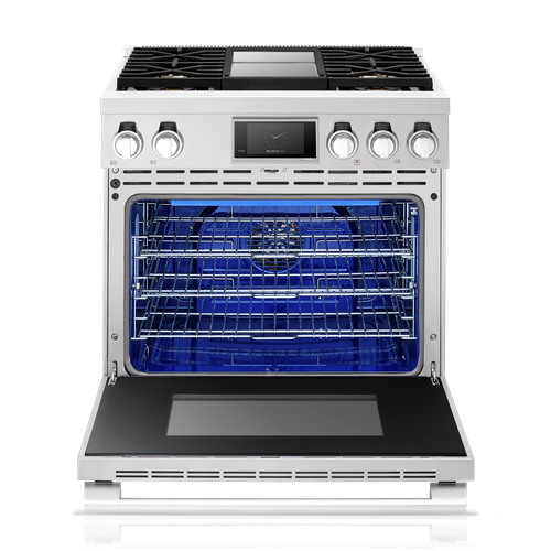 SKS SKSGR360S cooktop detail